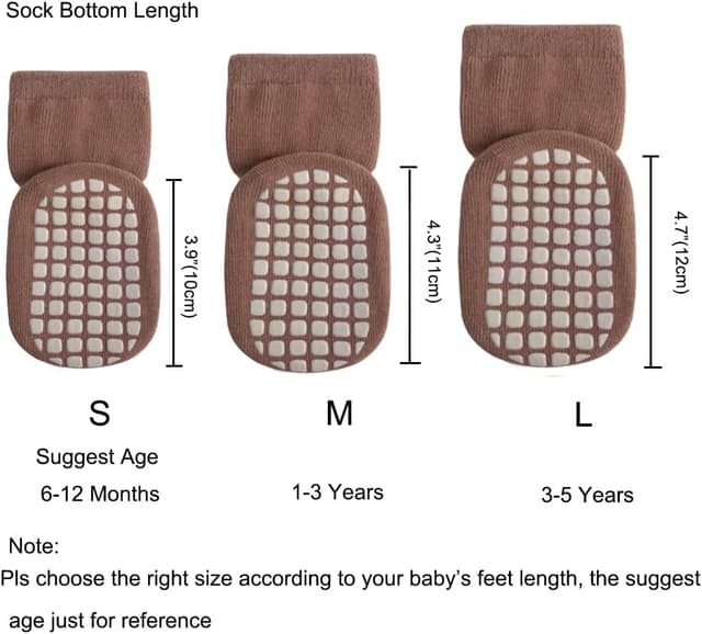 Thumbnail 3 de Exemaba Baby Socks with Grips 5 Pairs