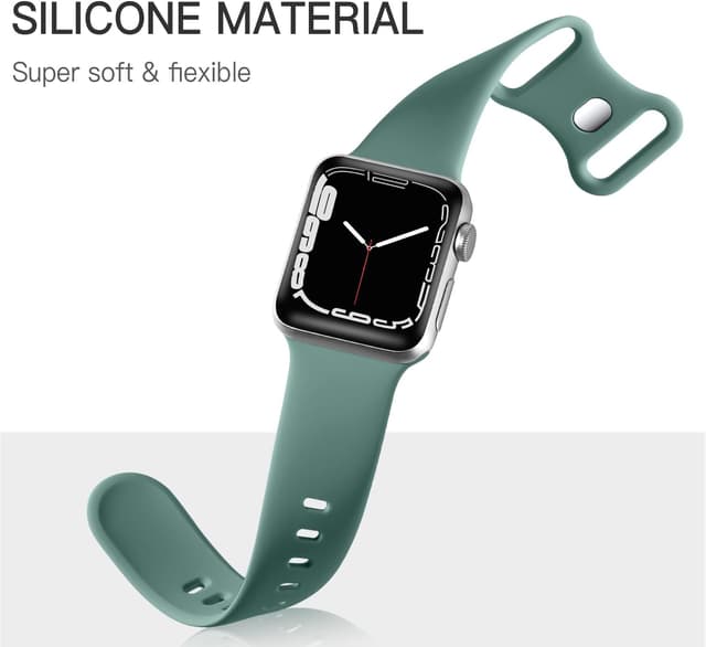 Detalle de CeMiKa 5 Pack Sport Straps for Apple Watch