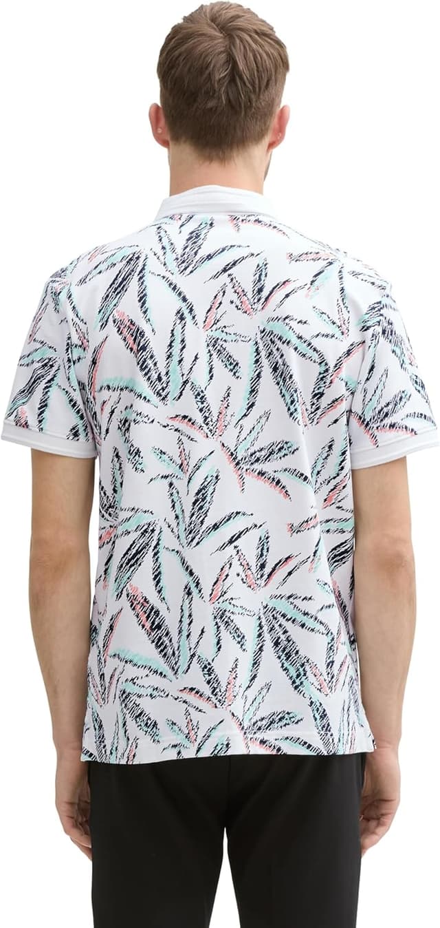 Detalle de Polo uomo Tom Tailor 1045706 a maniche corte