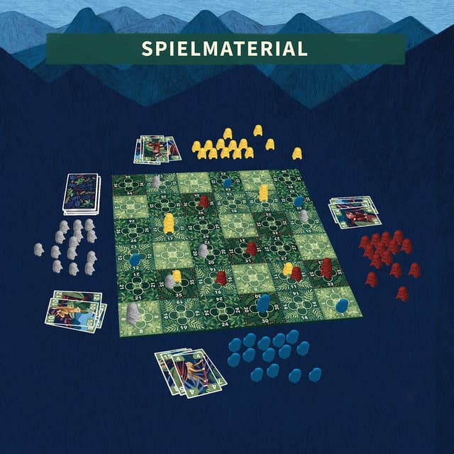 Detalle de KOSMOS 683740 Monkey Fun – schnelles Familienspiel für 1–4 ab 8 Jahren