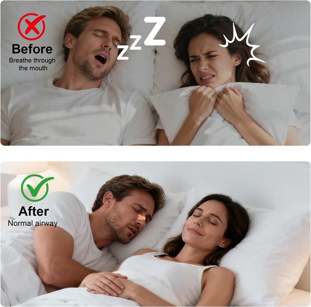 Thumbnail 1 de Tiras nasales antironquidos 120 uds para dormir y deporte