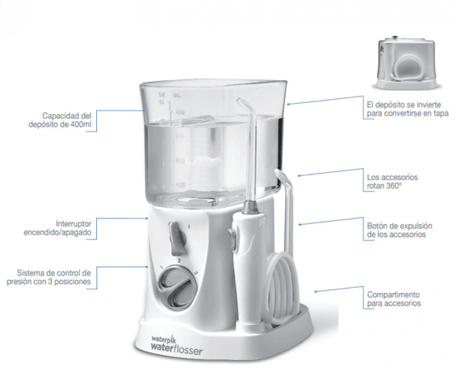 Thumbnail 1 de Waterpik Traveler WP-300 irrigador 400 ml