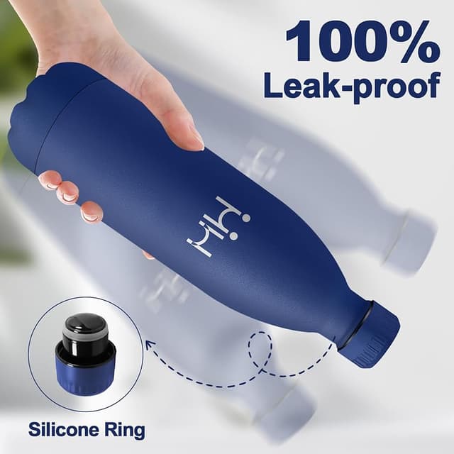 Detalle 2 de Garrafa Térmica 1L botella de acero inoxidable doble pared