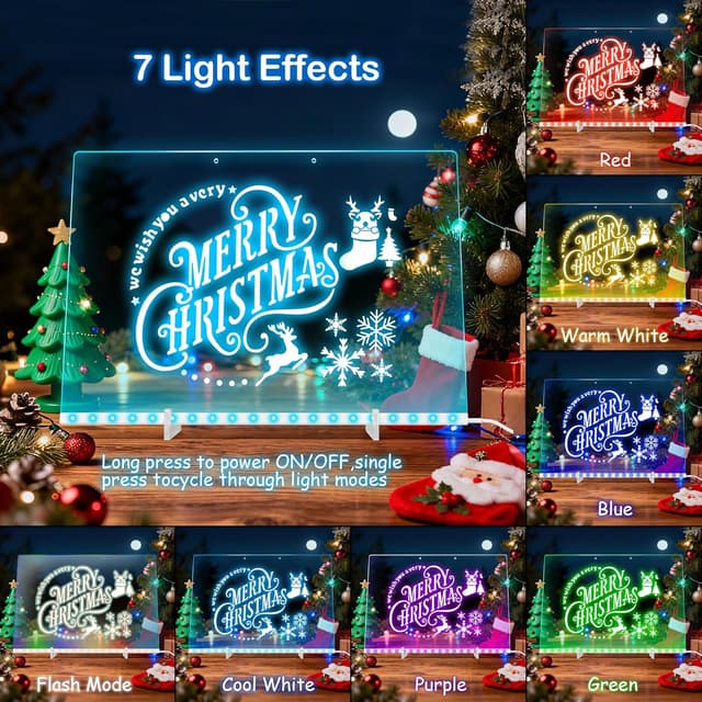 Detalle 2 de LumiBoard LED Drawing Board for Kids 🎨