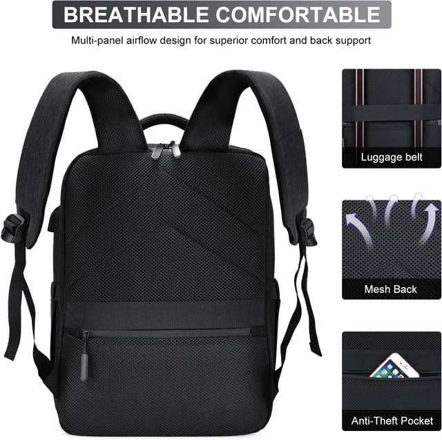 Detalle 2 de HOMIEE Cabin Size Ryanair Backpack 24L