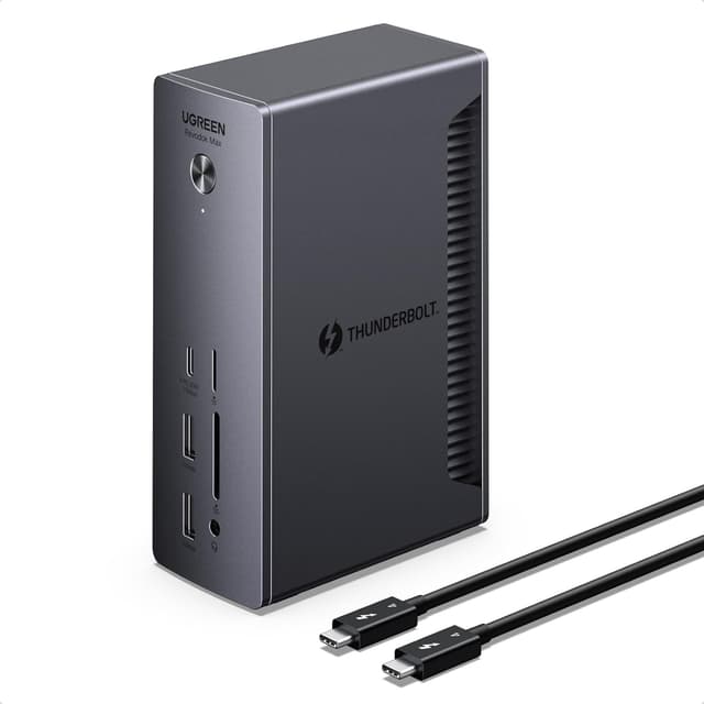 Detalle de UGREEN Revodok Max 213 Thunderbolt 4 Dock 90W