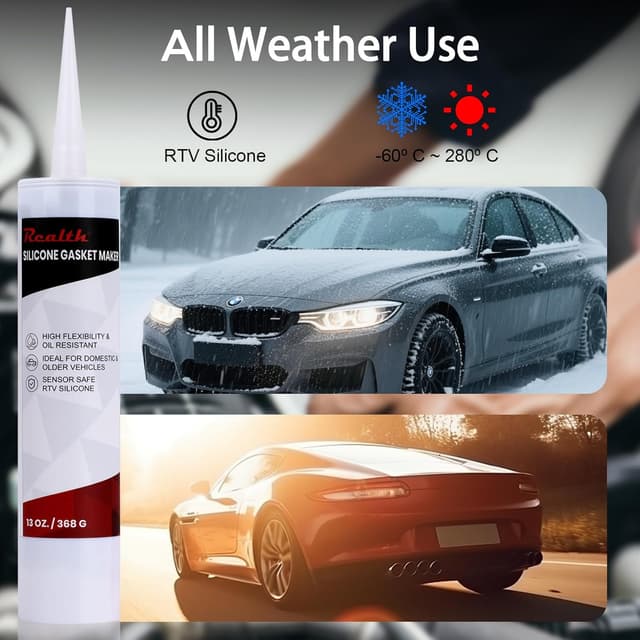 Thumbnail 6 de Realth Hochtemperatur Silikon 2Ă368 g đ