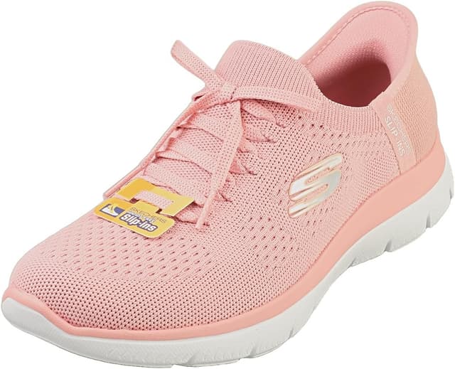 Detalle de Skechers Women’s Summits New Daily Trainers – slip-in memory foam comfort
