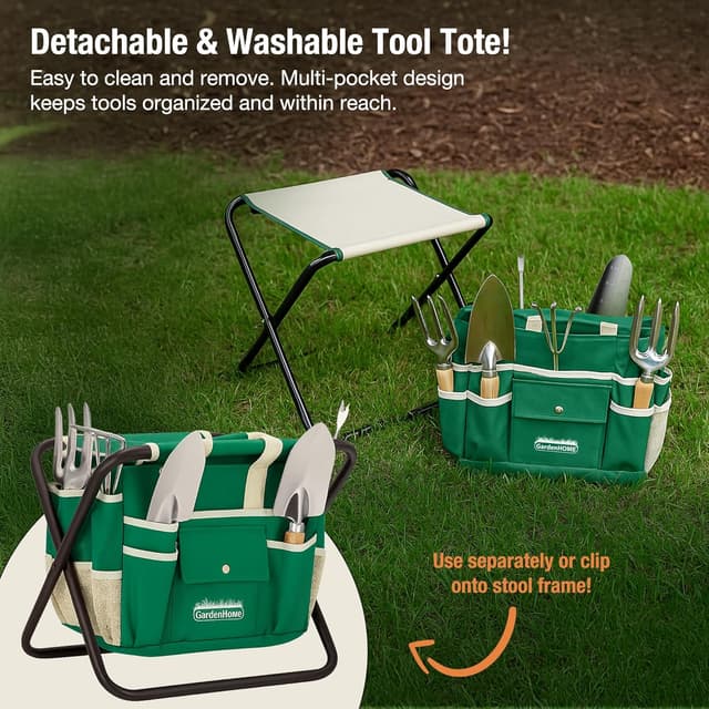 Thumbnail 6 de GardenHOME Kit d'Outils Jardinage 7Pièces