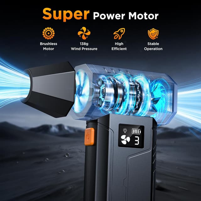 Detalle de ONEWAY Compressed Air Duster 150000 RPM