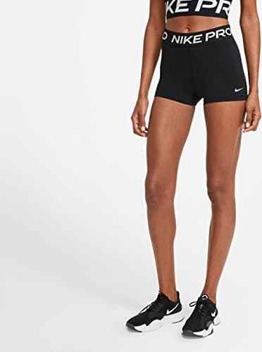 Detalle 2 de Nike CZ9857-010 W NP 365 Short 3" Shorts Womens Black/(White) XL 😃