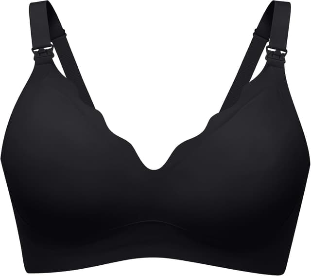 Thumbnail 6 de HBselect Still-BH ohne Bügel für Schwangerschaft und Stillzeit – nahtlos mit Silikonstreifen & zusätzlicher BH-Verlängerung