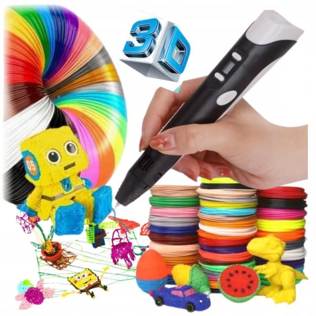 Detalle de Arzopa Bolígrafo Inteligente 3D 36 m, 12 colores 🎨