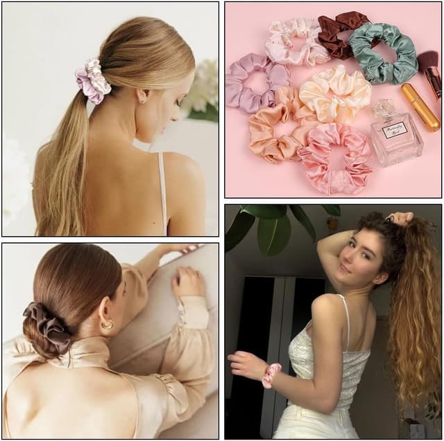 Thumbnail 6 de LOPHE Estilo A 🎀 Coleteros de Satén Grandes 5 Pcs