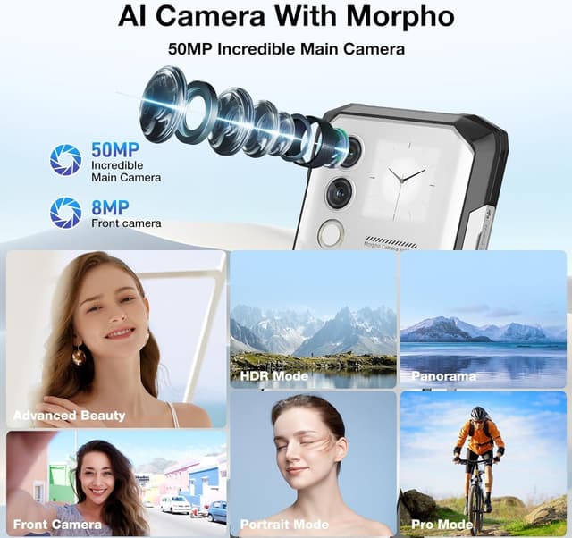 Thumbnail 5 de DOOGEE Blade 10 Max 256GB rugged smartphone