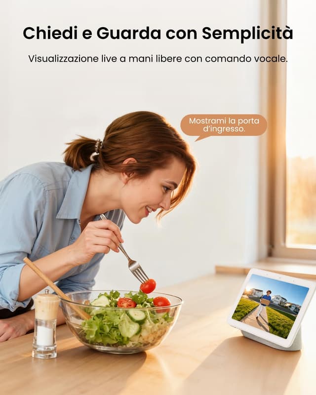 Thumbnail 6 de Reolink Videocitofono PoE cablato 5MP con Chime, audio bidirezionale e vista diagonale 180° (bianco)