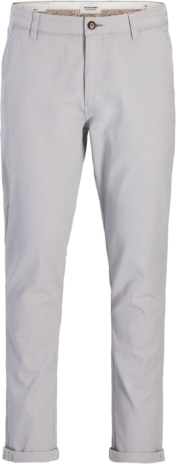 Detalle de Jack & Jones Herren Jpstmarco Jjbasic Corduroy Chino – Slim Fit mit niedrigem Bund