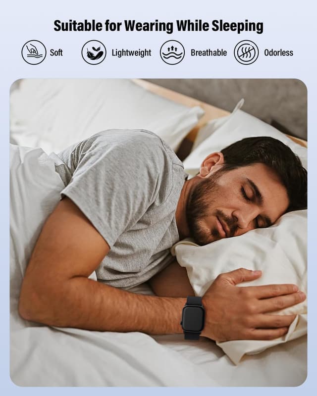 Thumbnail 6 de Correa Magnética para Apple Watch Nylon Elástico 38–49mm