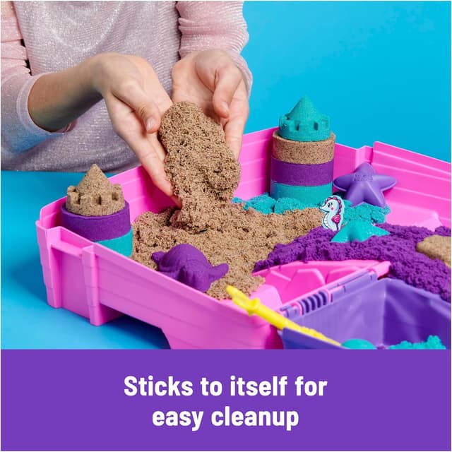 Thumbnail 4 de Kinetic Sand Mermaid Palace Sandbox