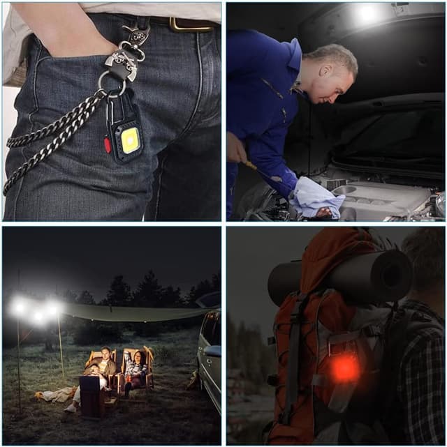 Thumbnail 6 de URAQT Tragbare Mini LED Arbeitsleuchte 800 Lumen