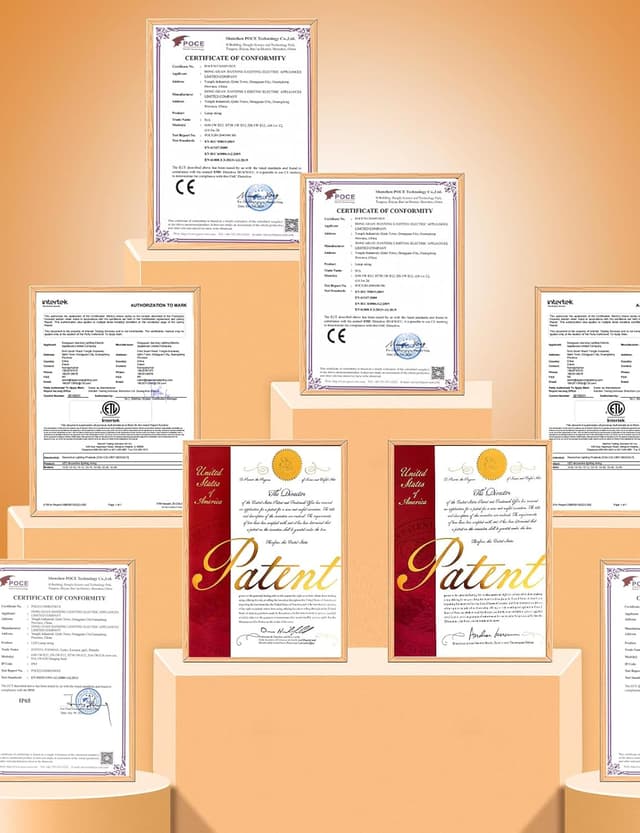 Detalle de ZOTOYI catena luminosa LED per esterno 60 metri con lampadine G40, bianco caldo, IP65