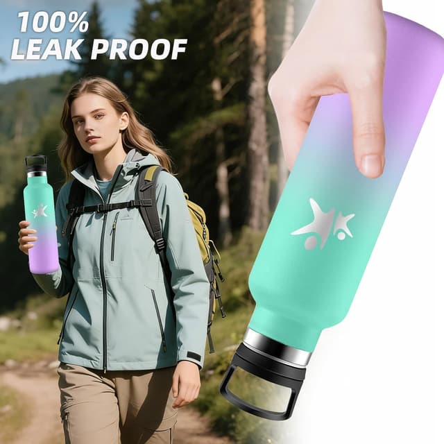 Detalle 1 de Borraccia termica 1 litro con isolamento