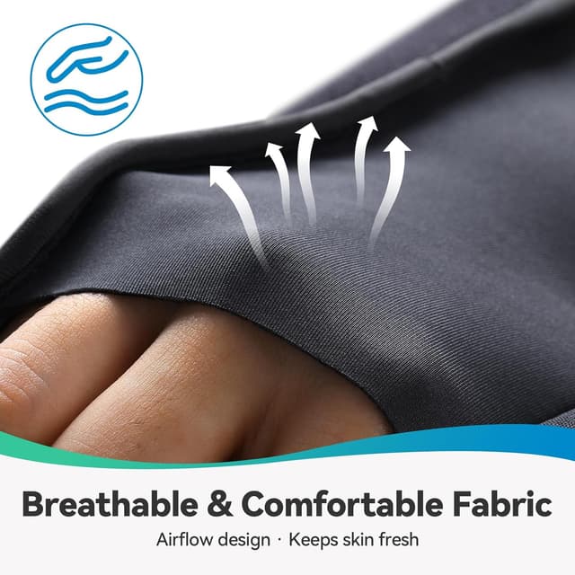 Detalle de AGPTEK Carpal Tunnel Wrist Support for Night Sleep (Night-Use Fitted Splint, Cushioned Pads) – Size S