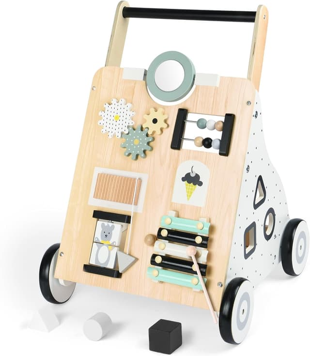 Imagen de Aolso Girello in legno 2 in 1 per neonati en OfertitasTOP