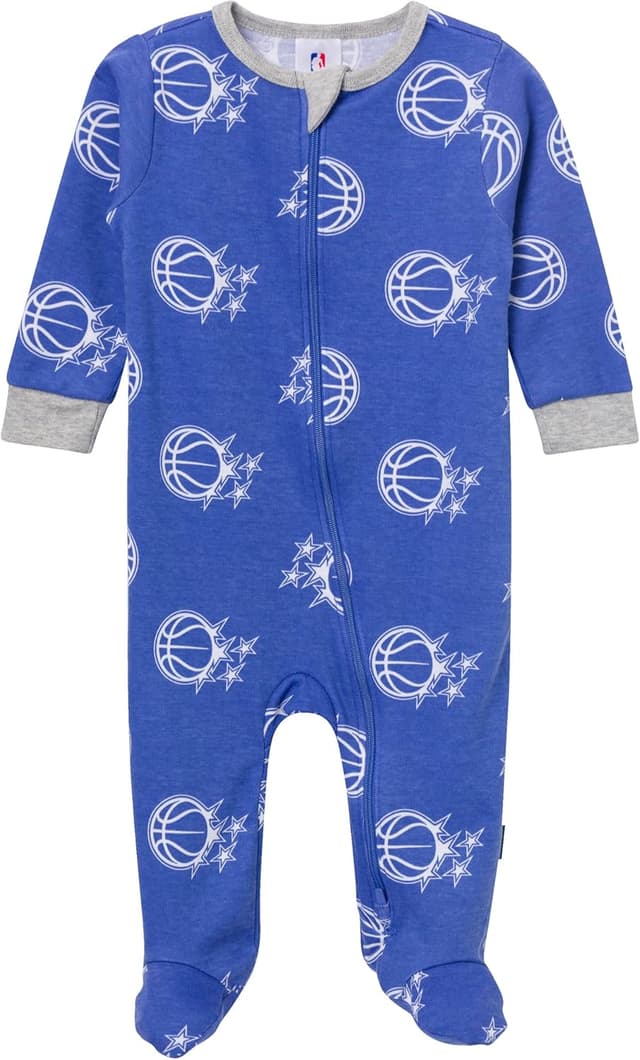 Detalle de Gerber Unisex-Baby NBA Team Sleep ’N Play (Cozy One-Piece)