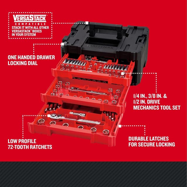 Thumbnail 6 de CRAFTSMAN CMMT45306 230Pc Tool Set