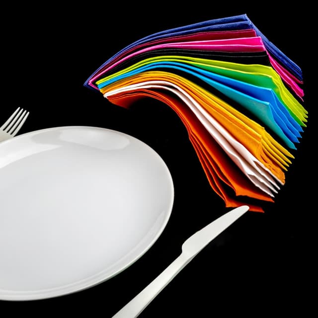 Detalle de Renova Lot de 40 serviettes en papier Gold Vert (double couche, 39 x 39 cm)