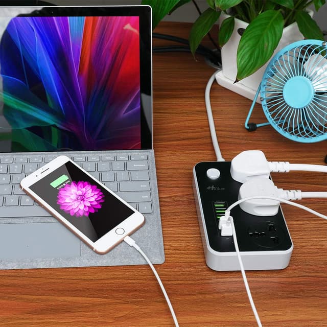 Thumbnail 2 de Hulker 6 USB Ports Extension Lead