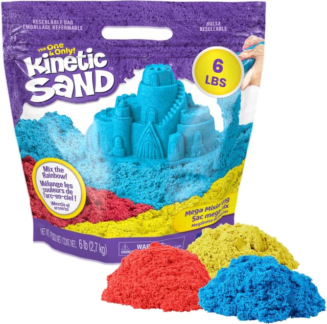 Detalle de Kinetic Sand Mega Mixin 6lbs Bag