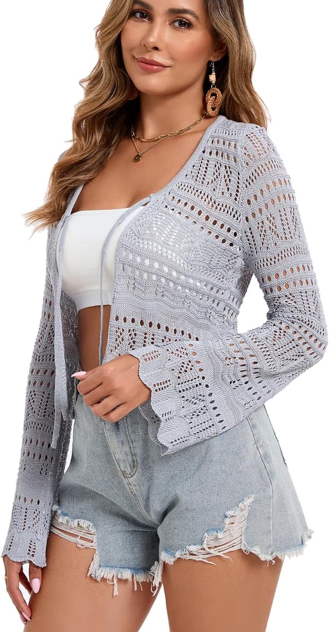 Detalle de Dosieyeo Strickjacke Cardigan 175 cm