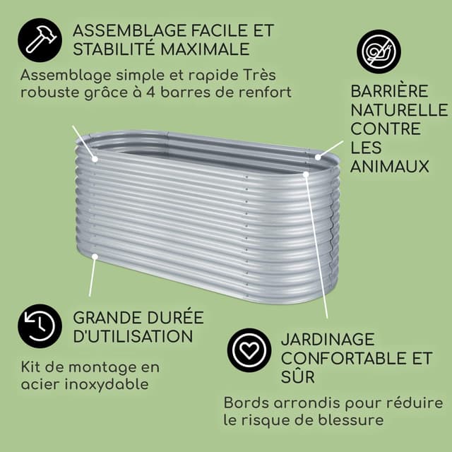 Thumbnail 2 de blumfeldt High Grow Straight Potager surélevé