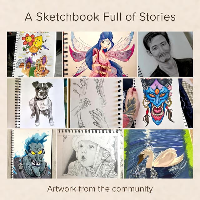 Thumbnail 5 de A3 Sketchbook for Artists 29x42cm 200GSM