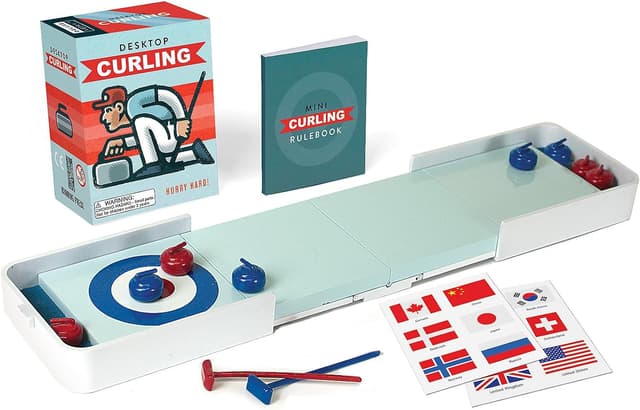 Detalle de Desktop Curling: Hurry hard! gioco da tavolo