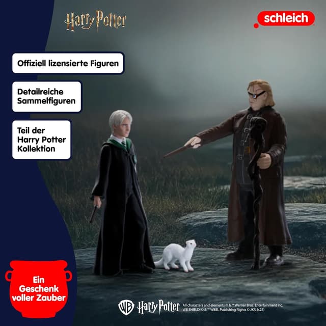 Thumbnail 5 de schleich Mad‑Eye Moody & Draco Malfoy 3‑teilig
