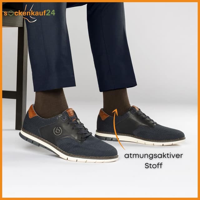 Detalle 2 de sockenkauf24 10 Paar Comfort Socken ohne Gummi & ohne Naht aus Baumwolle (Komfortbund)