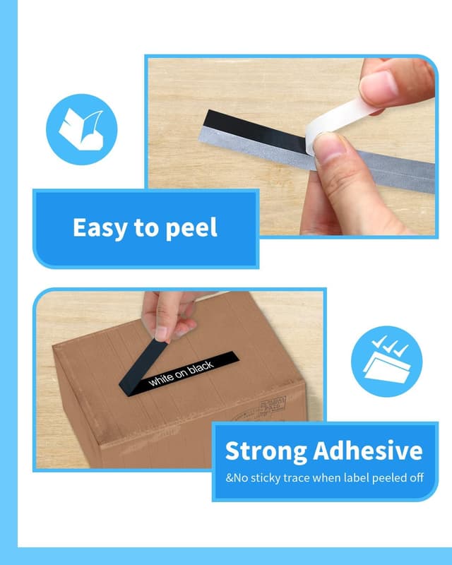 Detalle de MarkField TZe-335 Schreibband 12 mm