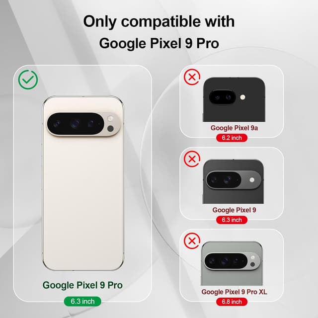 Detalle de Btstring Hülle für Google Pixel 9 Pro – Silikon-Case mit weichem Mikrofaserfutter, helles Lila