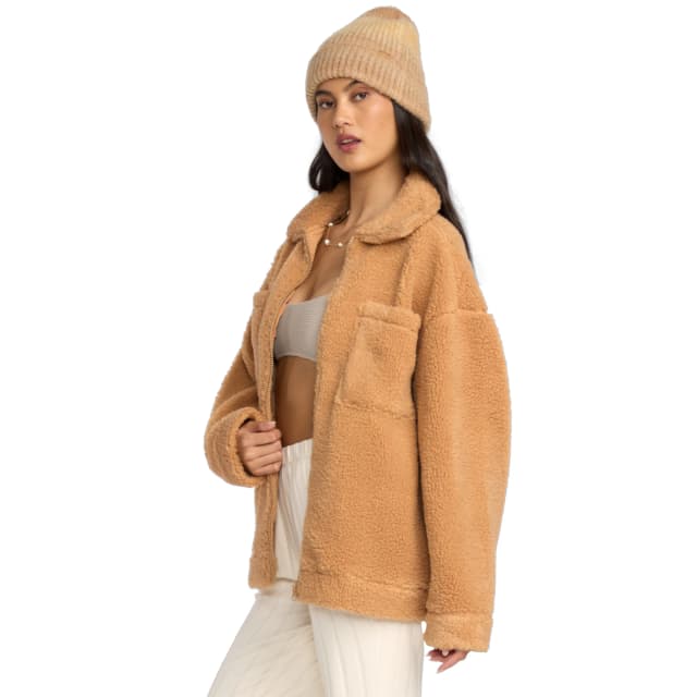 Thumbnail 4 de Billabong Resound Sherpa Shacket oversize para mujer