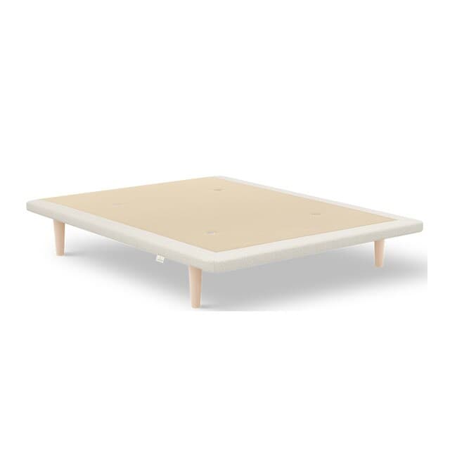 Detalle de Sonpura Casual V3 — base tapizada en tela