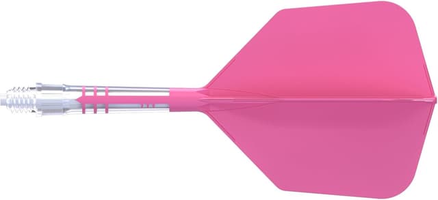 Detalle de CUESOUL ROST T19 Carbon Integrated Dart Shaft with Big Wing Flight (Set of 3)