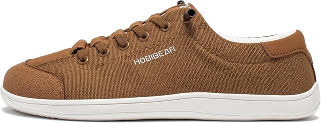 Detalle 2 de HOBIBEAR wide barefoot trainers with zero-drop sole for walking and trail use