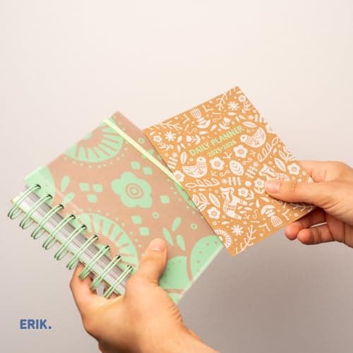 Thumbnail 6 de Grupo Erik Agenda Escolar 2025-2026 Día por Página Kraft — Agenda primaria con pegatinas