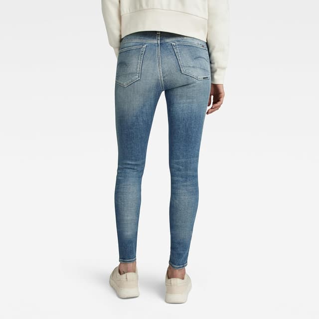 Detalle 2 de G-Star Damen 3301 Skinny Jeans im klassischen 5‑Bolsche‑Stil