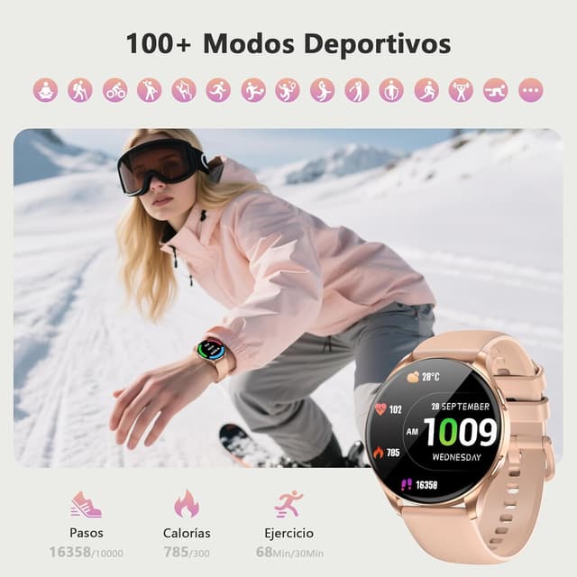 Thumbnail 5 de Blackview Smartwatch Llamadas Bluetooth 1.43