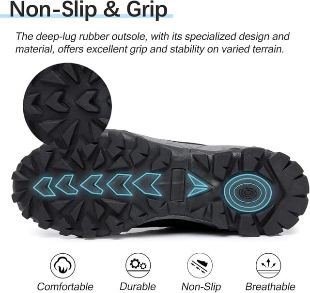 Detalle 1 de Walking boots keyword mesh comfort