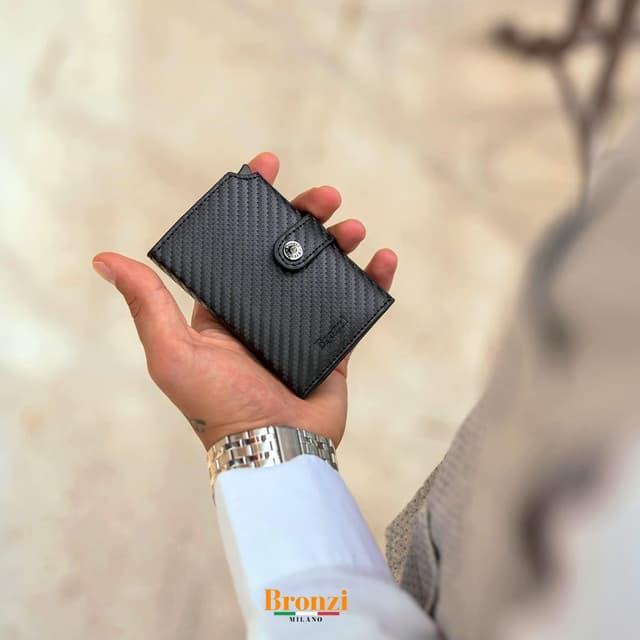 Thumbnail 5 de Bronzi Portafoglio Slim 10x6,5 cm 👛